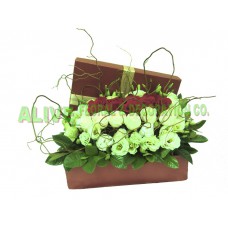 AIY012- 興趣花藝班 -鮮花禮品盒設計2 堂 (包括花材-每堂1.5小時,歡迎致電查詢上課時間)